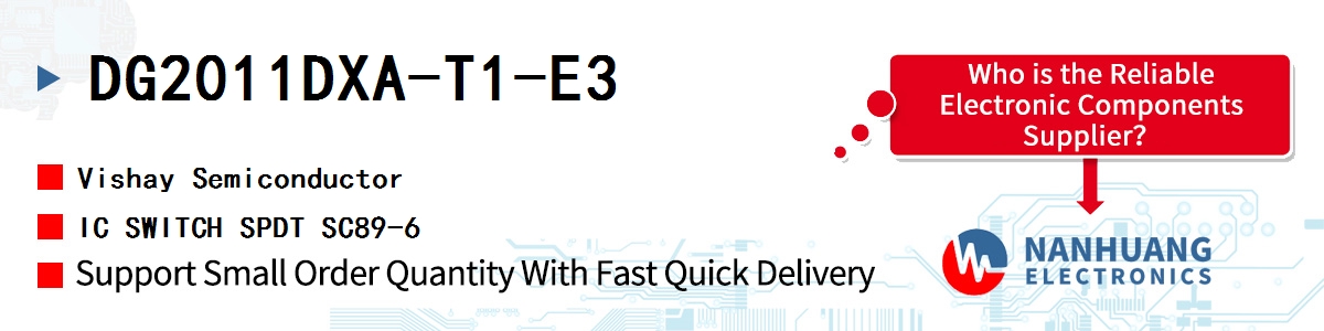 DG2011DXA-T1-E3 Vishay IC SWITCH SPDT SC89-6