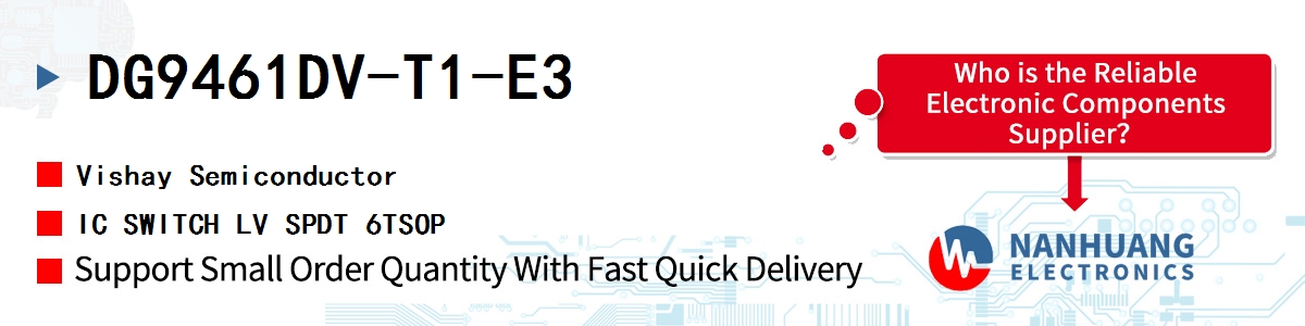 DG9461DV-T1-E3 Vishay IC SWITCH LV SPDT 6TSOP
