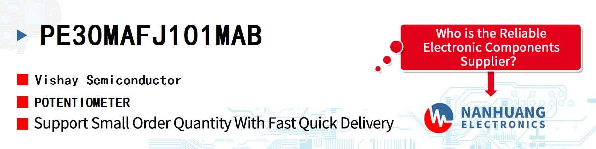 PE30MAFJ101MAB Vishay POTENTIOMETER