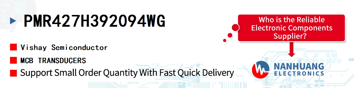 PMR427H392094WG Vishay MCB TRANSDUCERS