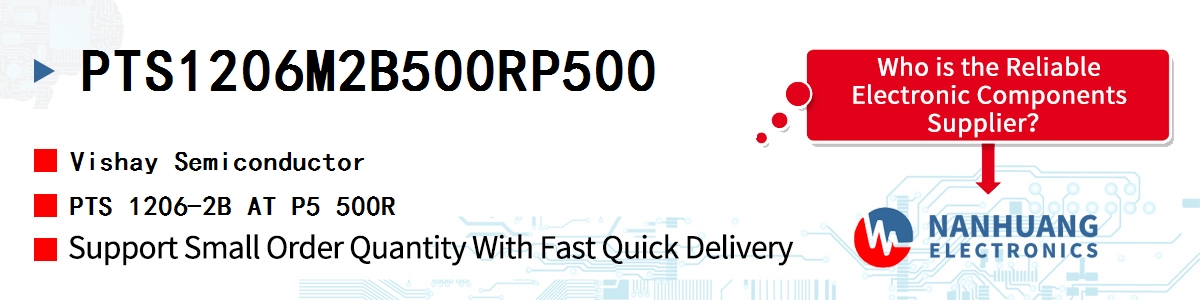 PTS1206M2B500RP500 Vishay PTS 1206-2B AT P5 500R