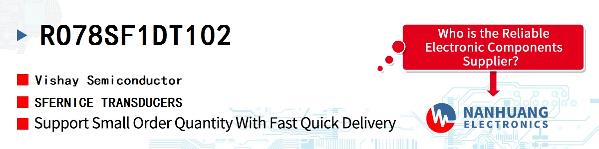 RO78SF1DT102 Vishay SFERNICE TRANSDUCERS