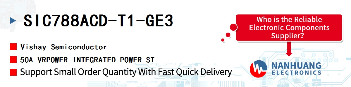 SIC788ACD-T1-GE3 Vishay 50A VRPOWER INTEGRATED POWER ST