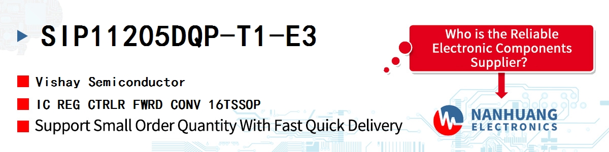 SIP11205DQP-T1-E3 Vishay IC REG CTRLR FWRD CONV 16TSSOP