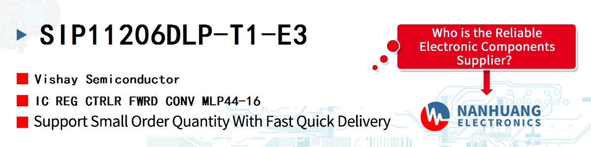 SIP11206DLP-T1-E3 Vishay IC REG CTRLR FWRD CONV MLP44-16