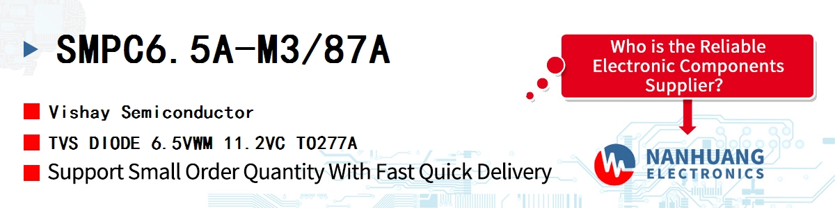 SMPC6.5A-M3/87A Vishay TVS DIODE 6.5VWM 11.2VC TO277A