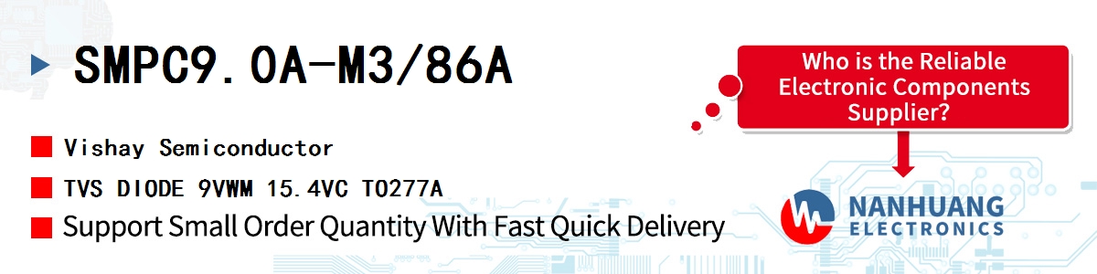 SMPC9.0A-M3/86A Vishay TVS DIODE 9VWM 15.4VC TO277A