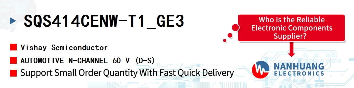 SQS414CENW-T1_GE3 Vishay AUTOMOTIVE N-CHANNEL 60 V (D-S)