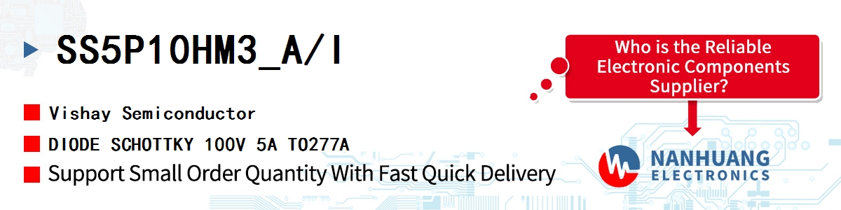 SS5P10HM3_A/I Vishay DIODE SCHOTTKY 100V 5A TO277A