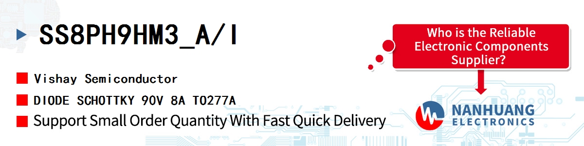 SS8PH9HM3_A/I Vishay DIODE SCHOTTKY 90V 8A TO277A