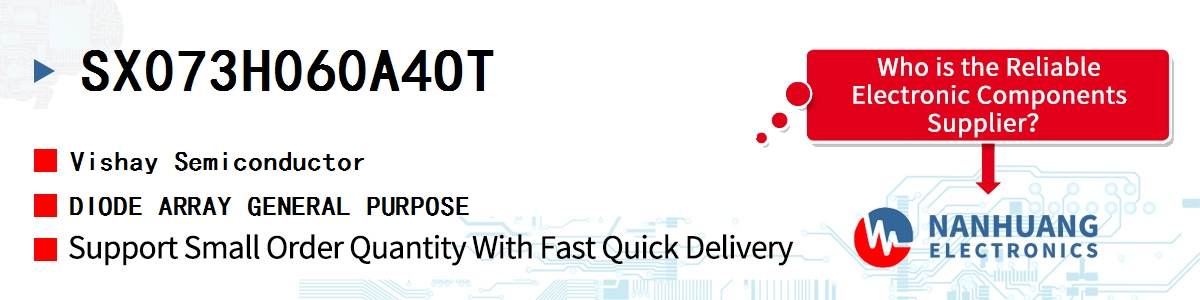 SX073H060A4OT Vishay DIODE ARRAY GENERAL PURPOSE