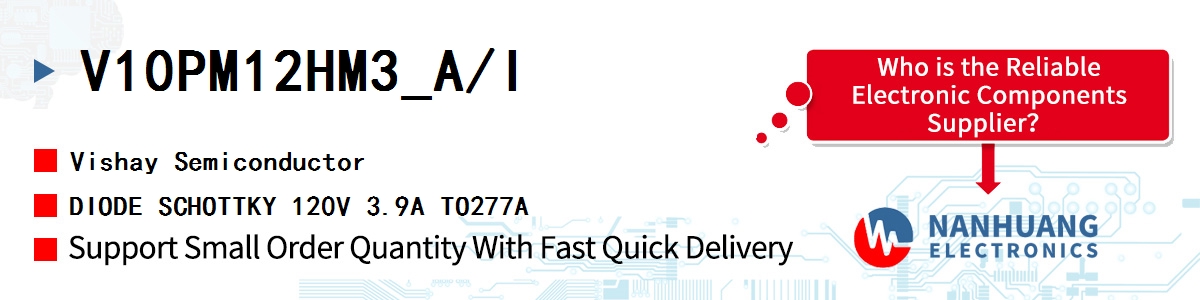V10PM12HM3_A/I Vishay DIODE SCHOTTKY 120V 3.9A TO277A
