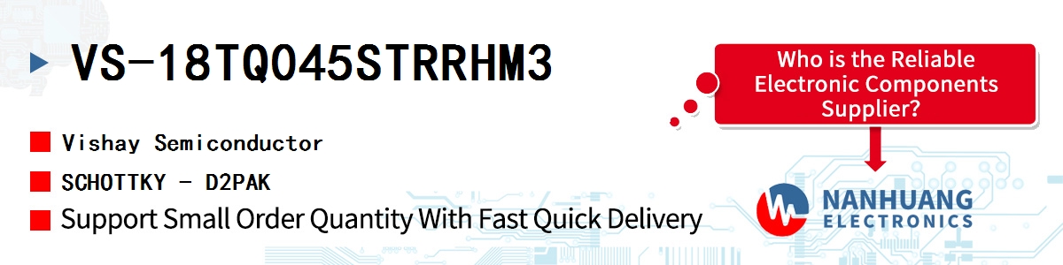 VS-18TQ045STRRHM3 Vishay SCHOTTKY - D2PAK