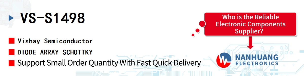 VS-S1498 Vishay DIODE ARRAY SCHOTTKY