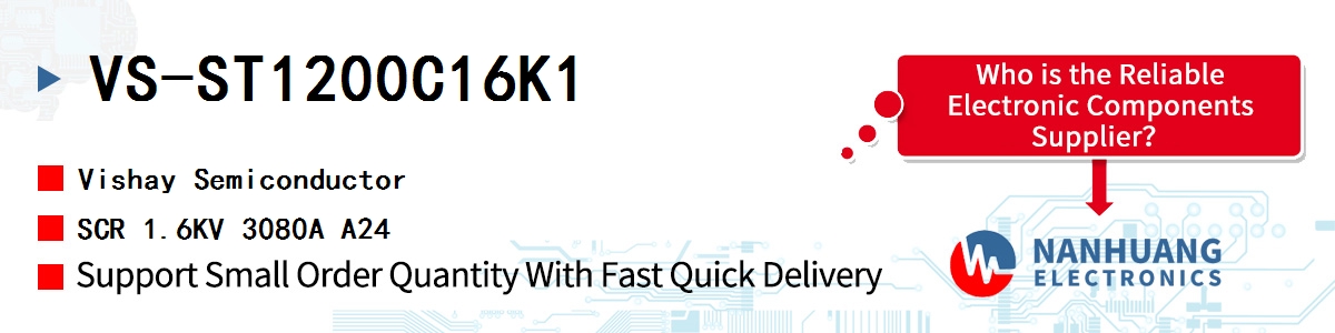 VS-ST1200C16K1 Vishay SCR 1.6KV 3080A A24