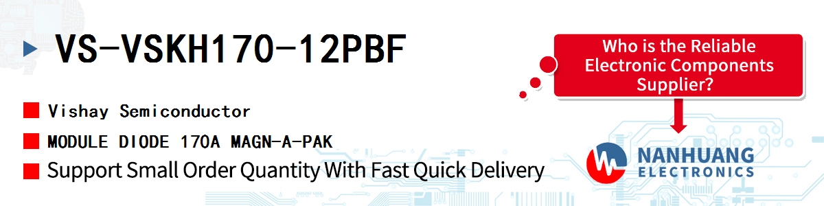 VS-VSKH170-12PBF Vishay MODULE DIODE 170A MAGN-A-PAK